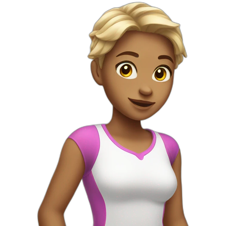 roller-skating-Girl animated emoji