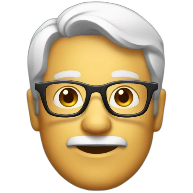 developer over 40 years with glasses emoji