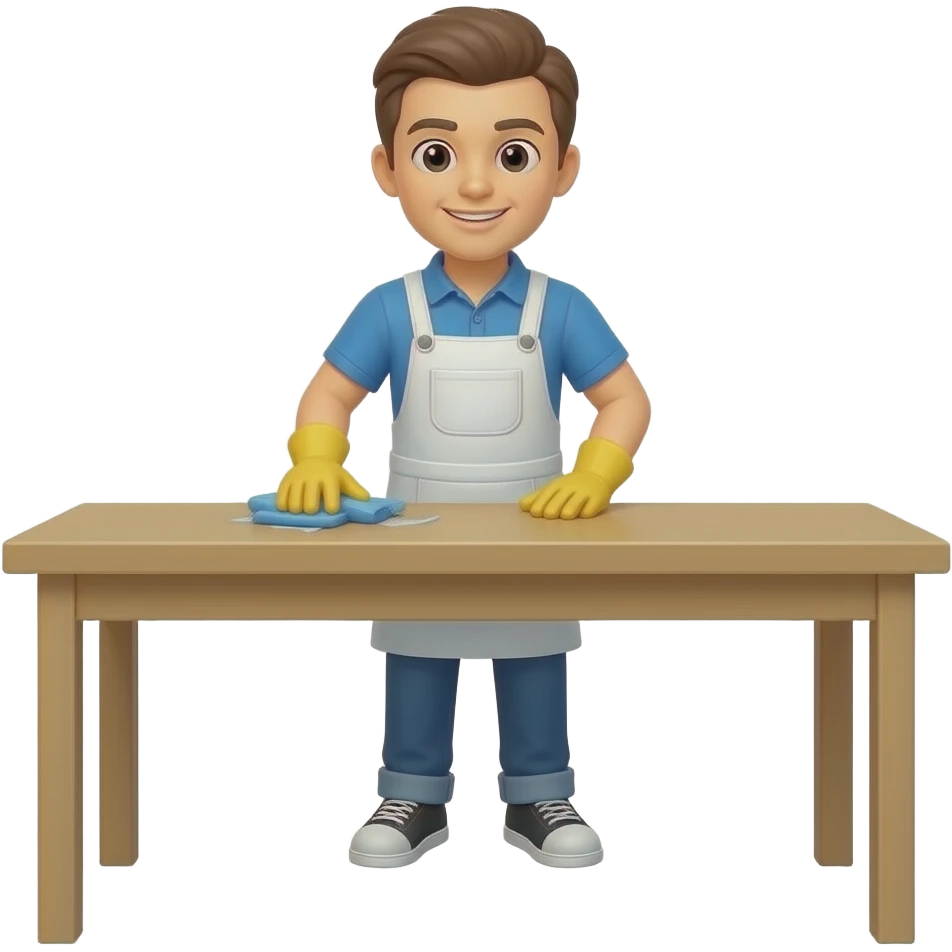 table cleaning emoji