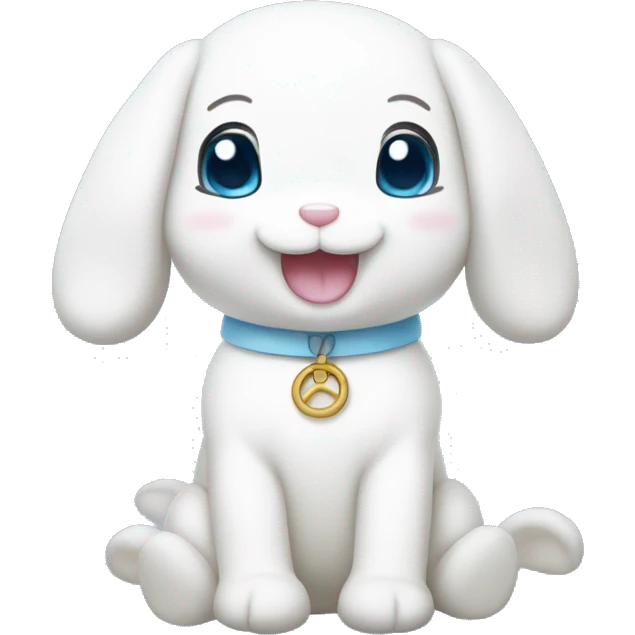 Cinnamoroll happy  emoji