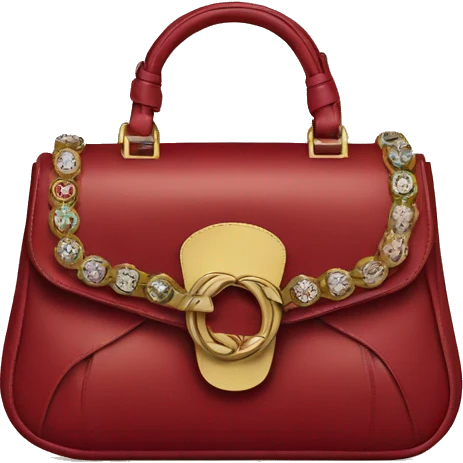 fancy Gucci purse emoji