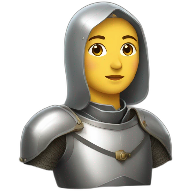 Jeanne d'arc bûcher emoji
