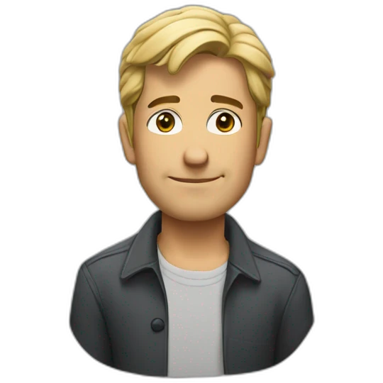 Ross from Friends TV series emoji