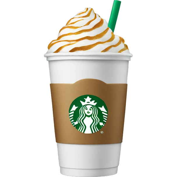 Starbucks drink emoji