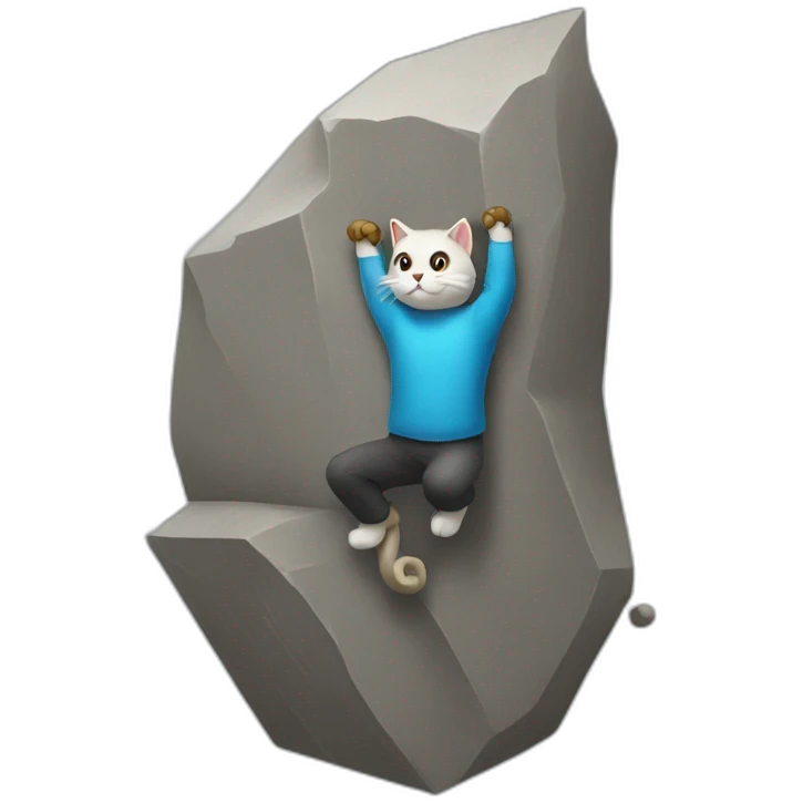 cat-climbing-bouldering emoji