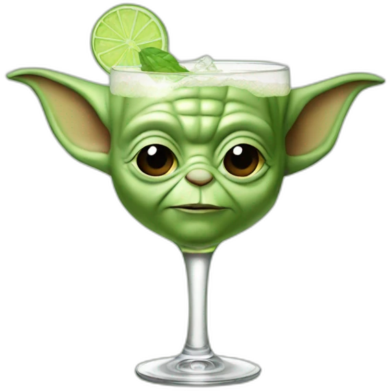 Yoda drink beamer emoji