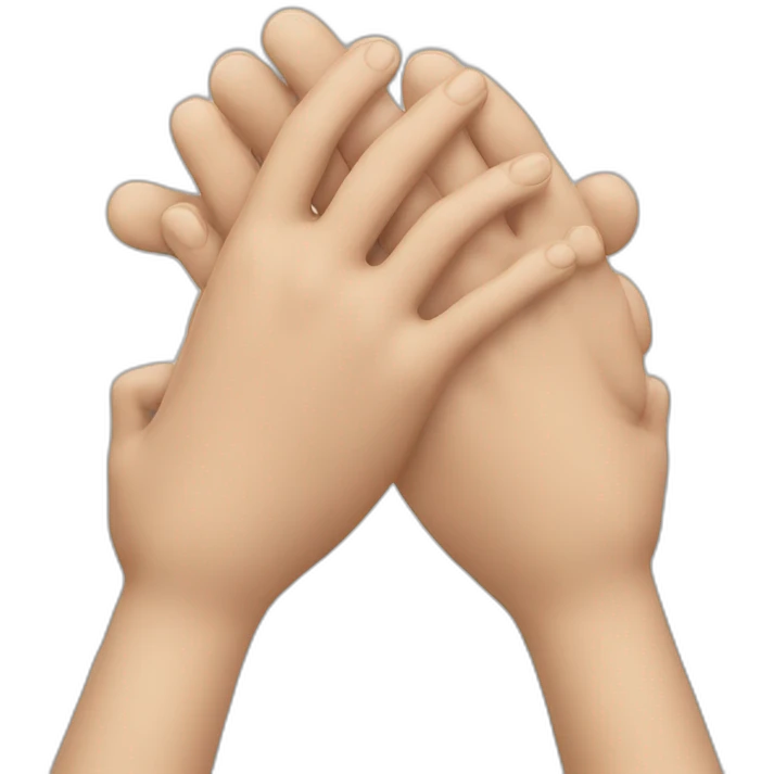 Hands rubbing together emoji