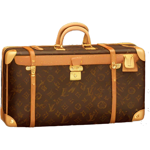 Louis Vuitton luggage emoji