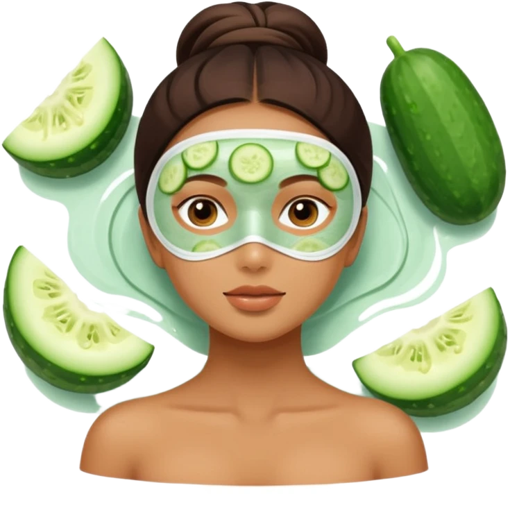 Spa day girl emoji