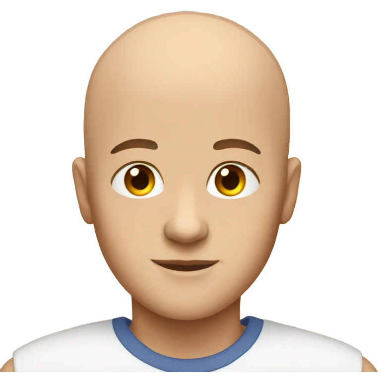 bald boy emoji