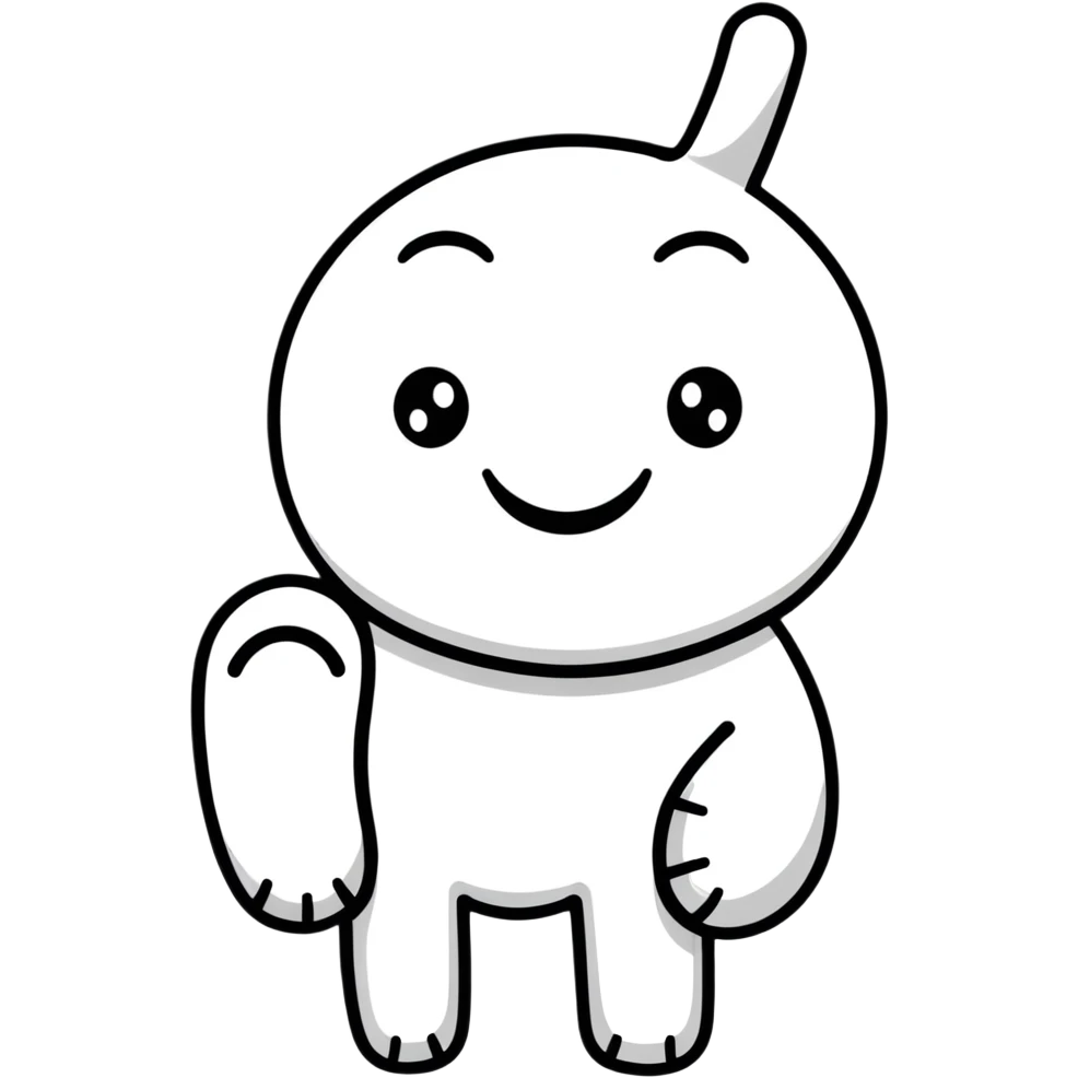 Happy face pointing the middle finger emoji