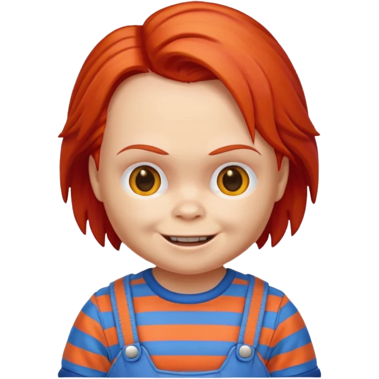 Un emojin de chuky emoji