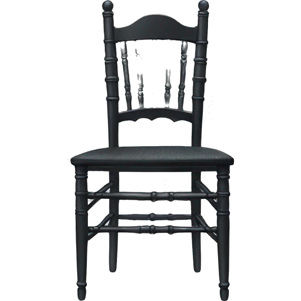 Black Chiavari chair emoji