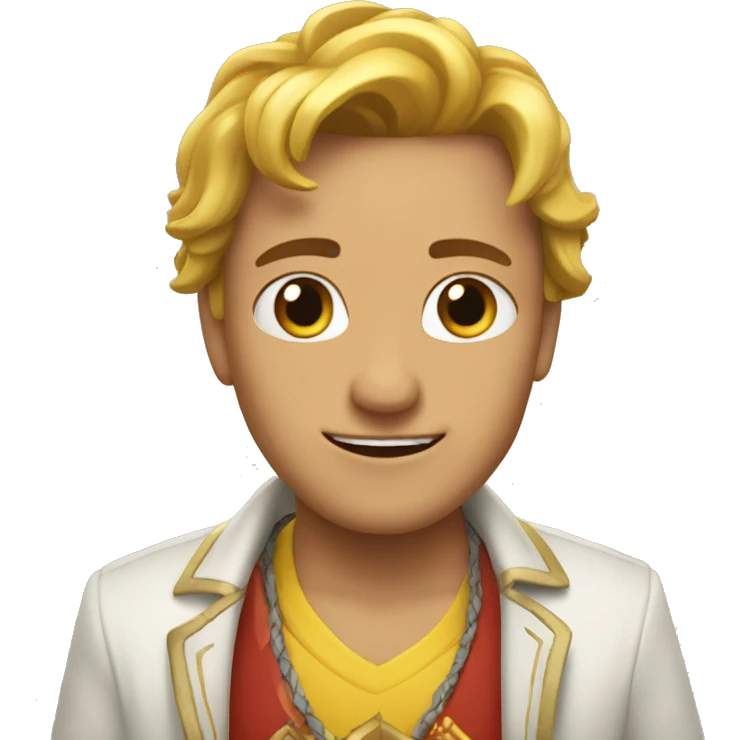 Corazón dorado  emoji