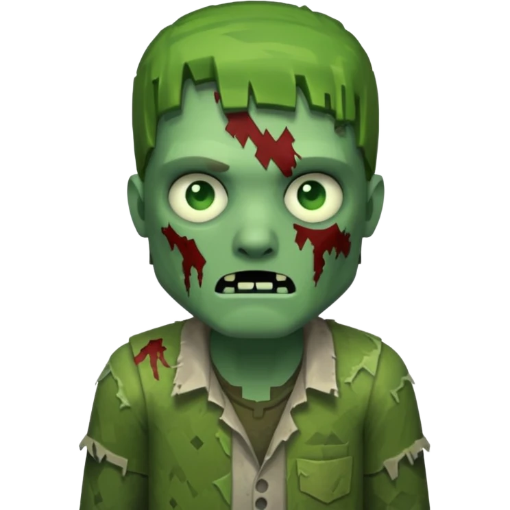 Zombie  minecraft  emoji