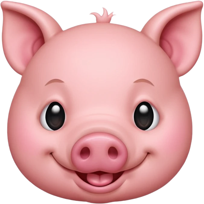 winking pig emoji