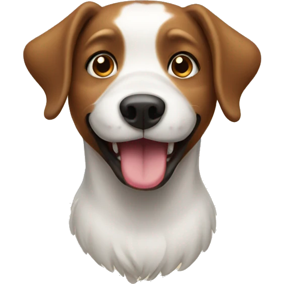 Smile dog emoji