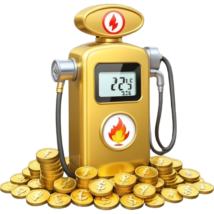 Crypto Gas fee emoji