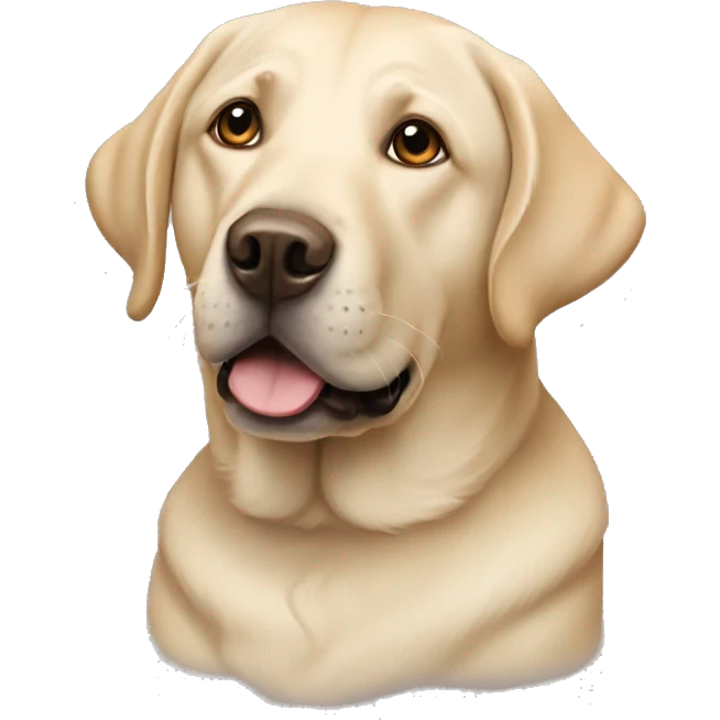 Labrador  emoji