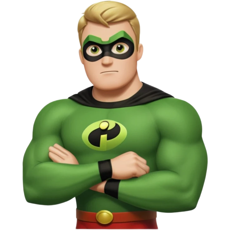 green mister incredible emoji