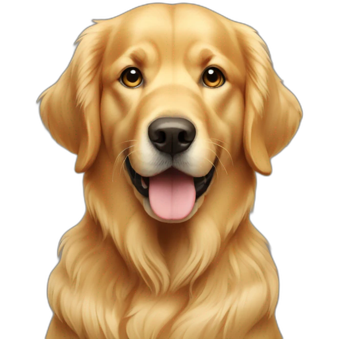 Golden retriver emoji