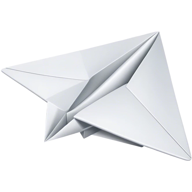 Paper airplane emoji