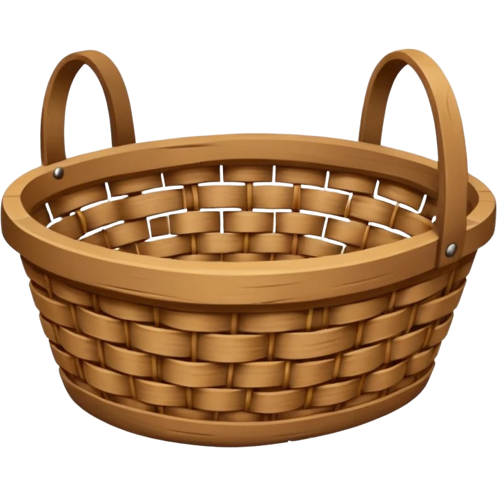 empty grain basket  emoji