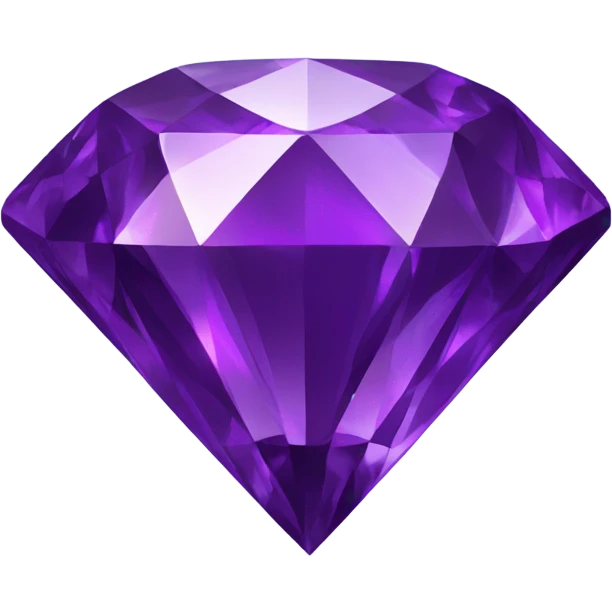 Purple diamond  emoji