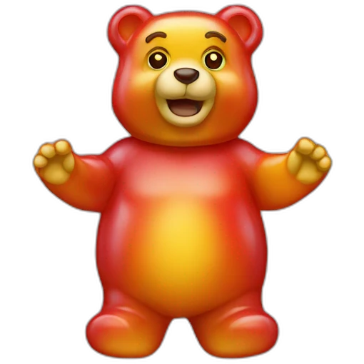 Gummi bear emoji