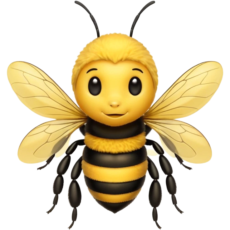 Bee relaxing emoji