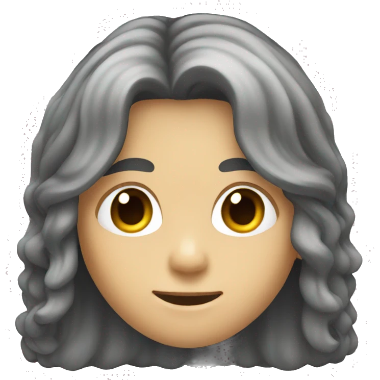 long hair boy emoji