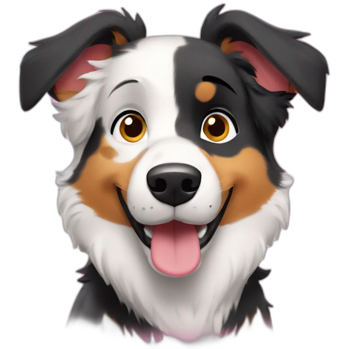 paw patrol american shepherd emoji