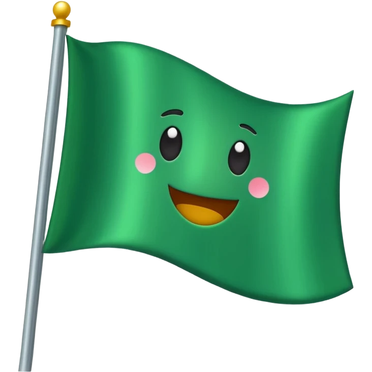 Green flag  emoji