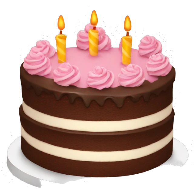 birthday cake emoji