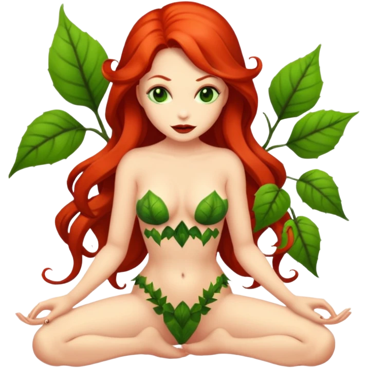 naked poison ivy emoji