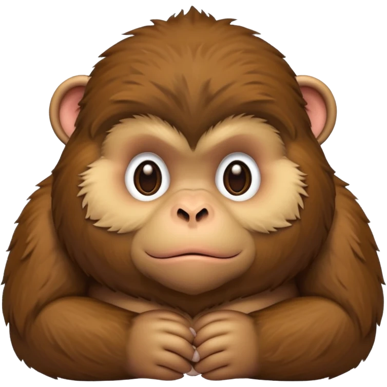 fat monkey emoji