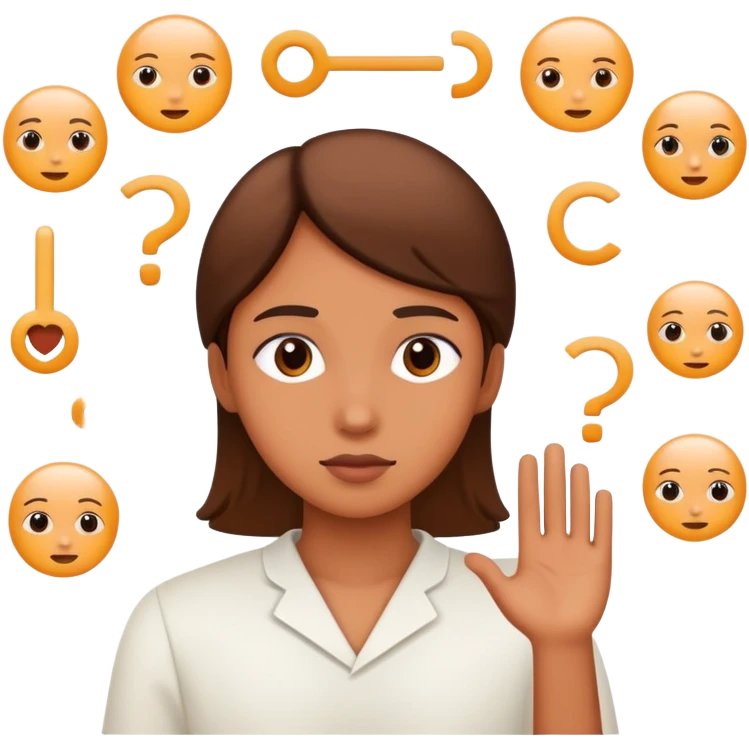 newcomer, beginner, novice with learning symbols emoji