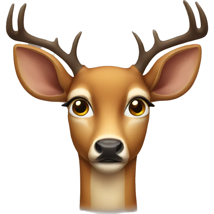 one eye deer emoji