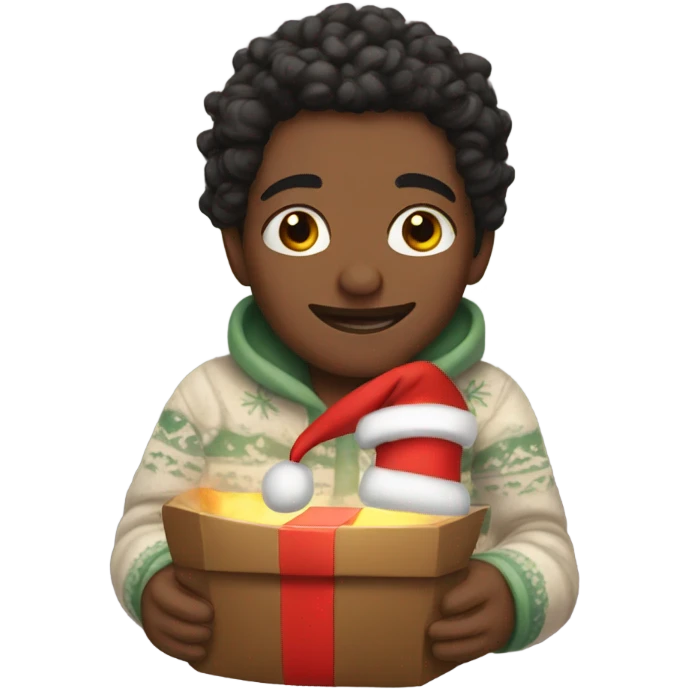 cozy christmas emoji