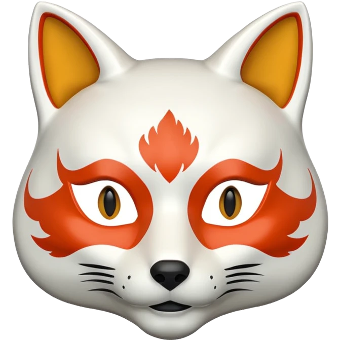 kitsune mask emoji