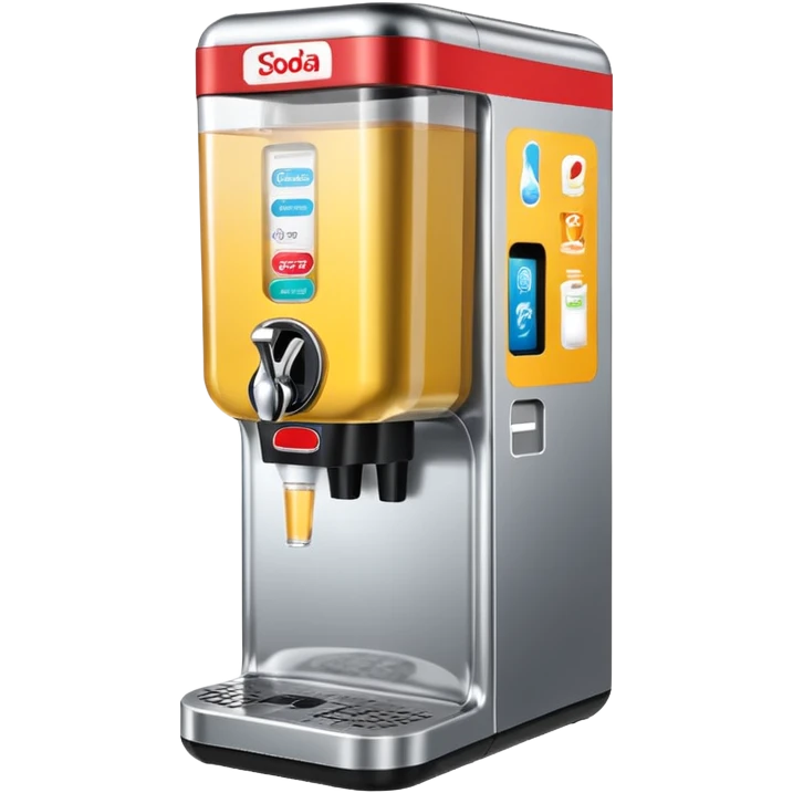Digital soda dispenser   emoji