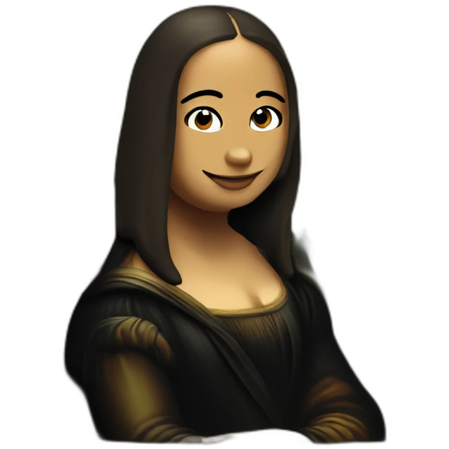 Mona Lisa emoji