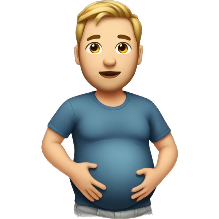 pregnant man  emoji