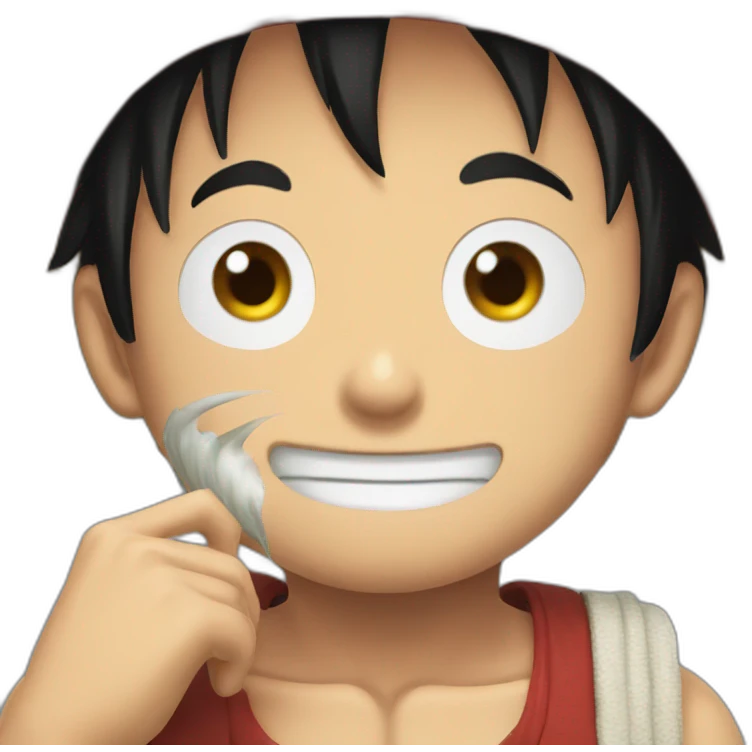 Luffy emoji