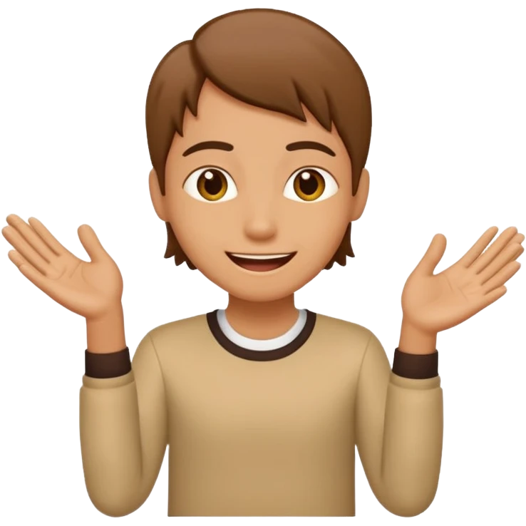 Rubbing palms together with glee emoji