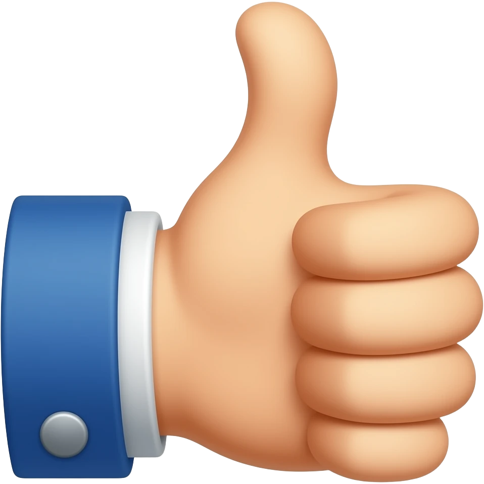 thumbs up emoji