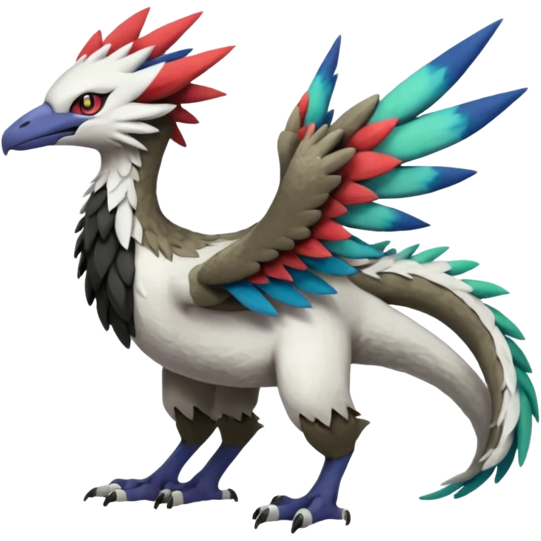 Trico-Silvally-Fakémon-creature-fusion (full body) emoji