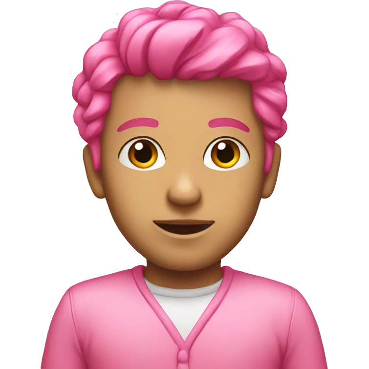 Pink emoji