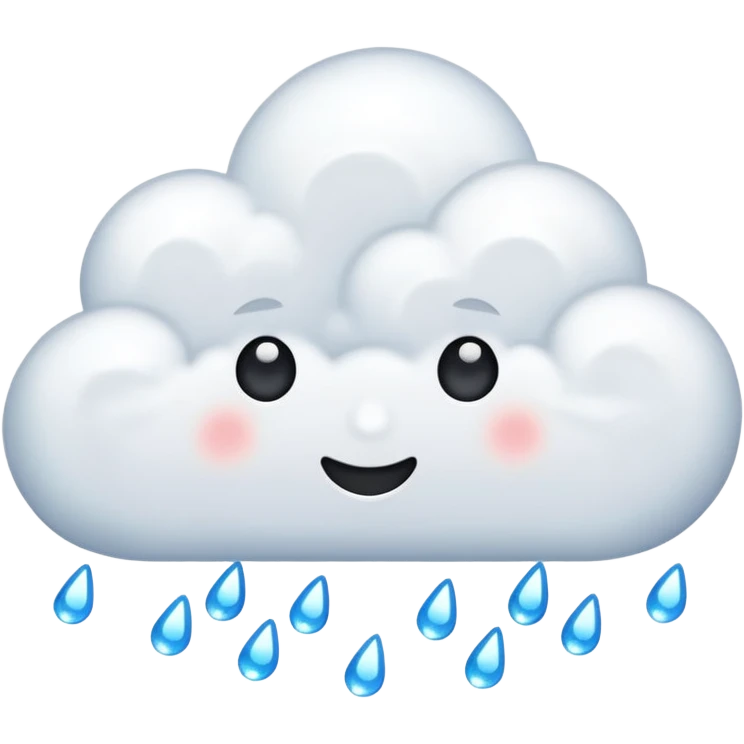 cloud with sparkles  emoji