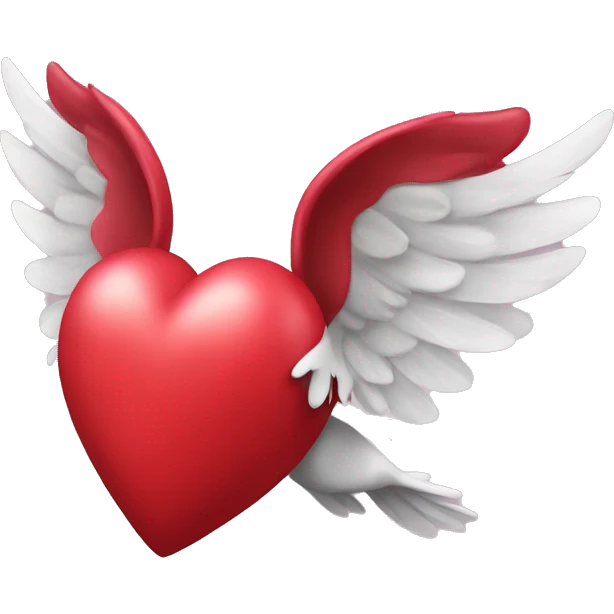 flying heart emoji